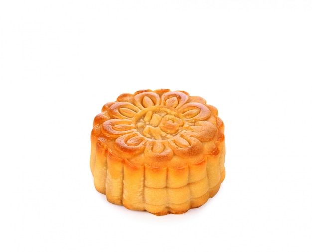 Moon cake isolated | Premium Photo