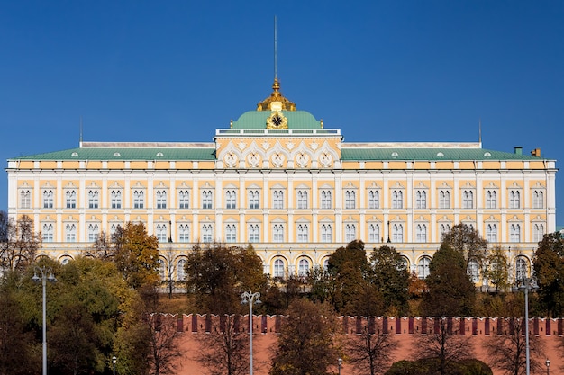 Premium Photo Moscow Kremlin View From The Embankment On The Big