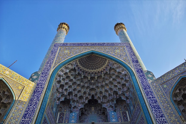 Premium Photo | Mosque on naqsh-e jahan square in isfahan, iran