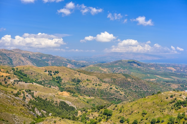 Premium Photo Most Beautiful View Of The Middle Sea From The Highest Mountain Crete Greece