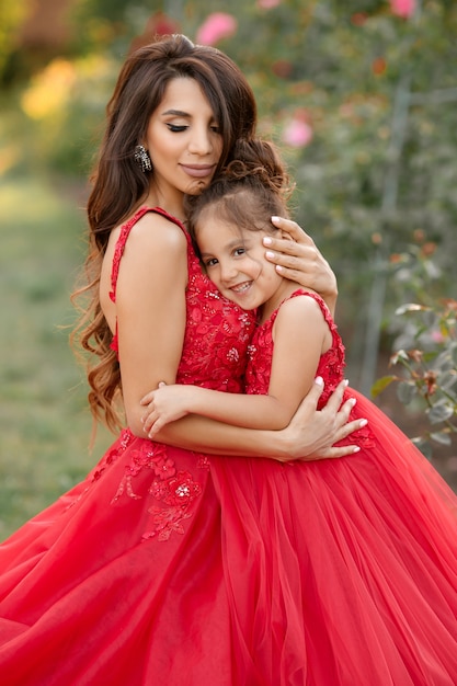 mother and daughter evening dresses