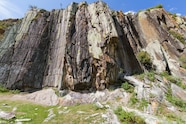 Premium Photo Mountain Rock Bottom View Altai 