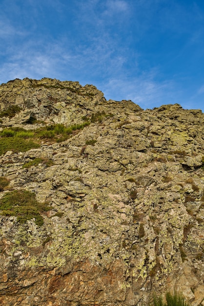 Premium Photo | Mountain rock stone structure background