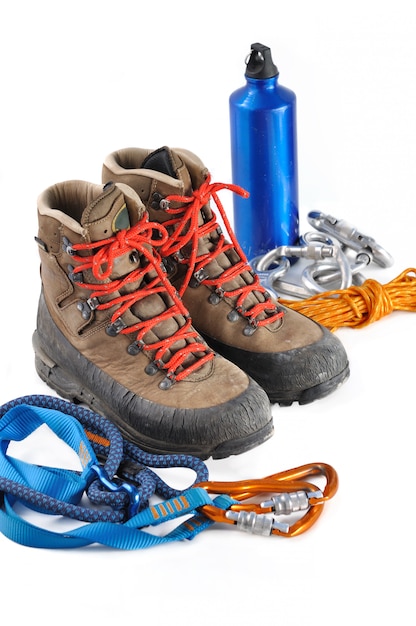 Premium Photo | Mountaineering equipment