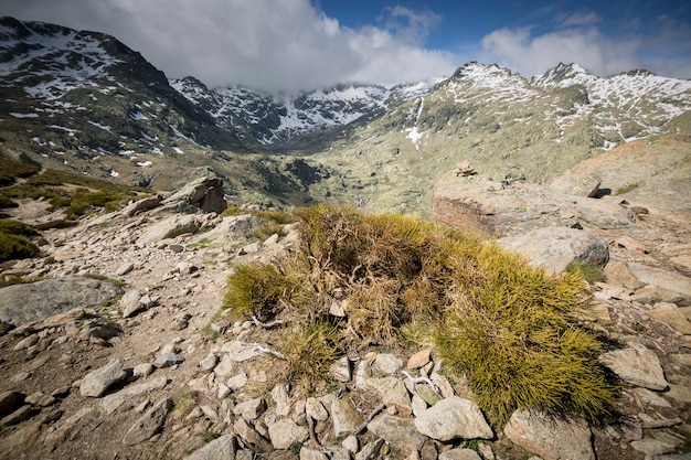 Premium Photo Mountaineering Route From The Gredos Platform To The Big Lagoon Circo De Gredos In Avila Castilla Y Leon