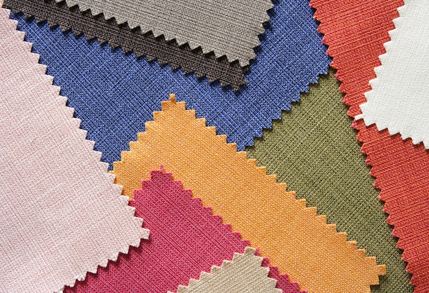 Free Photo Multi Color Fabric Texture Samples