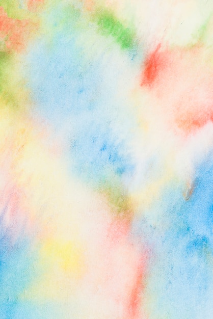 Free Photo | Multicolored painted watercolor texture background