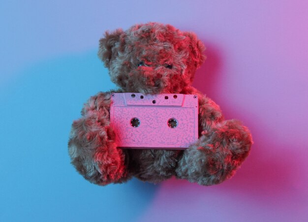 teddy bear with audio