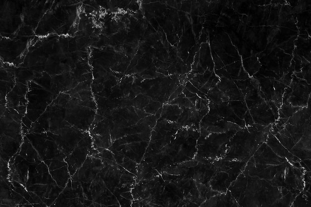 肌のタイルの壁紙の豪華な背景のための自然な黒い大理石の質感 プレミアム写真