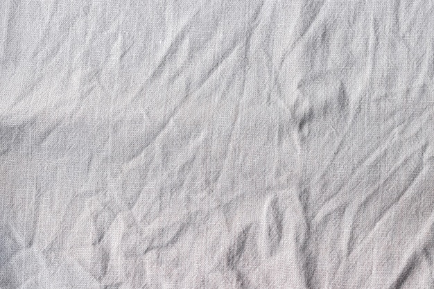 Текстура натуральной мятой льняной ткани | Премиум Фото Джинсовый Фон