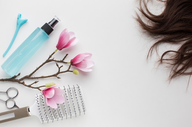 Natural Hair With Spray Bottle Free Photo