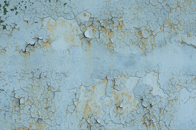 Premium Photo | Natural pattern of peeling paint on a metal surface.