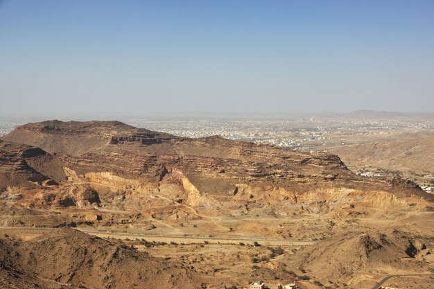 Premium Photo Nature Of Mountains Of Asir Region The View From The   Nature Mountains Asir Region View From Viewpoint Saudi Arabia 134785 6955 