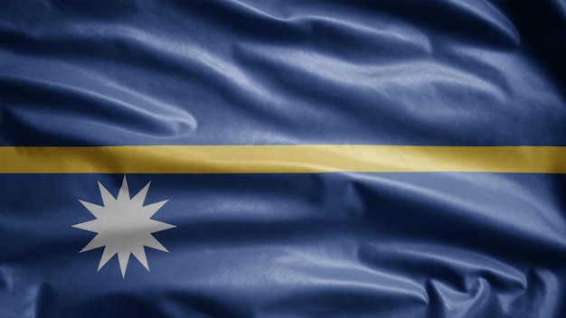 Флаг Науру Фото