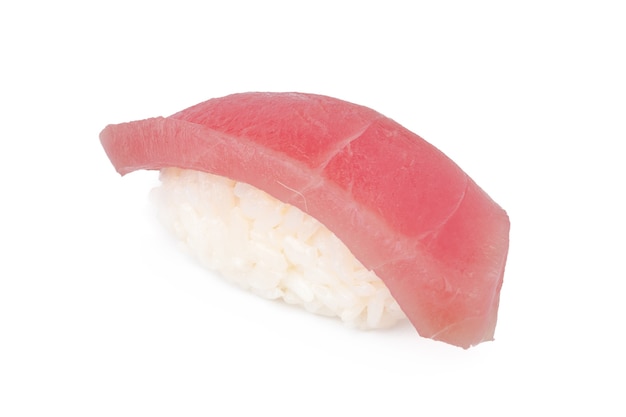 Premium Photo | Nigiri sushi piece isolated on white background