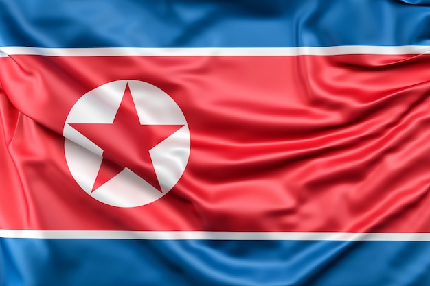 北朝鮮の国旗 写真素材 | 無料ダウンロード