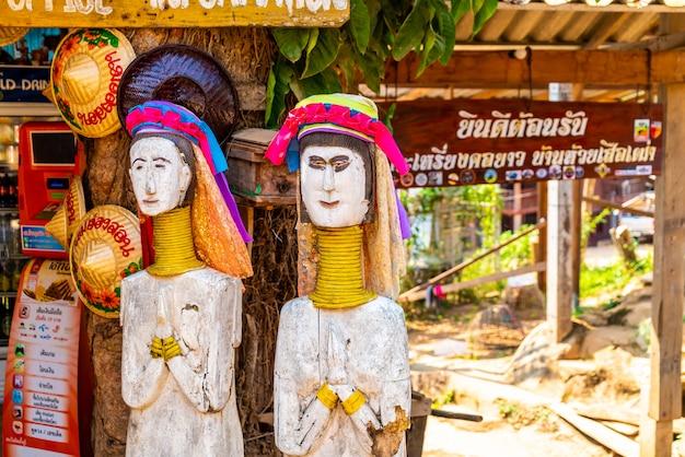 Premium Photo Northern Thailand Tribe Villages Or Karen Long Neck