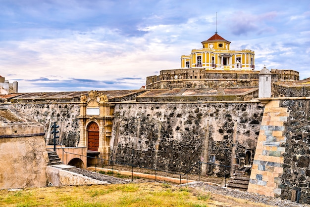 Premium Photo | Nossa senhora da graca fort in elvas in portugal