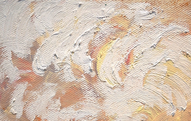 Premium Photo Oil Paint Texture With Brush Strokes Fragment Of Acrylic Painting Background