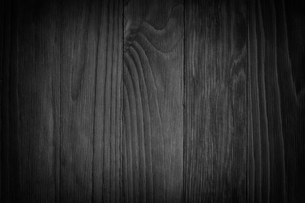 Premium Photo | Old black wood. blackboard. dark background/ grunge ...