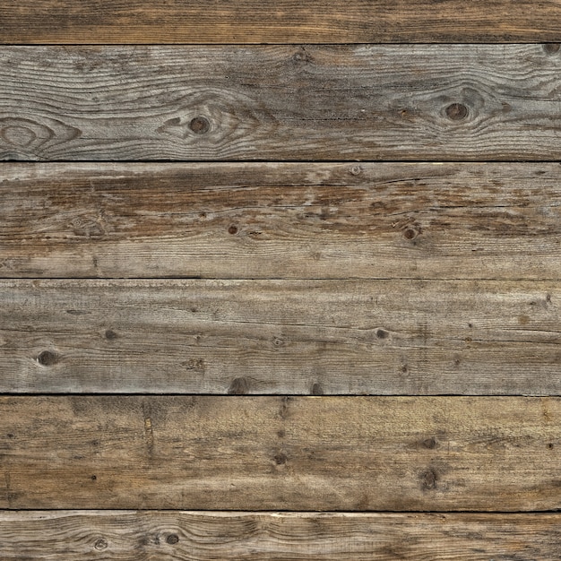 Premium Photo | Old faded dull pine natural dark wooden background square