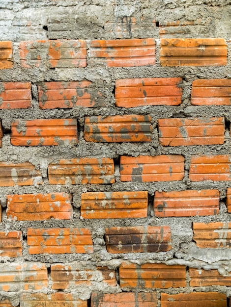 Premium Photo Old Orange Brick Wall Texture And Background Vertical