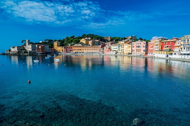Premium Photo | The old town of sestri levante, with its colorful ...