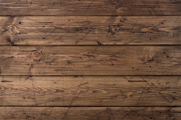 Premium Photo | Old weathered brown wood planks texture