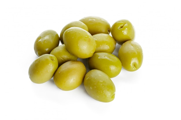 Premium Photo | Olive isolated on white