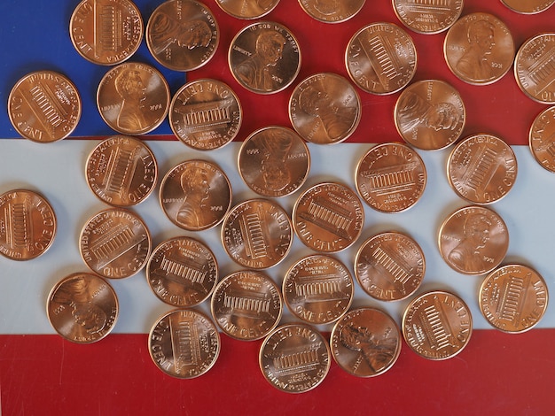 premium-photo-one-cent-dollar-coins-united-states