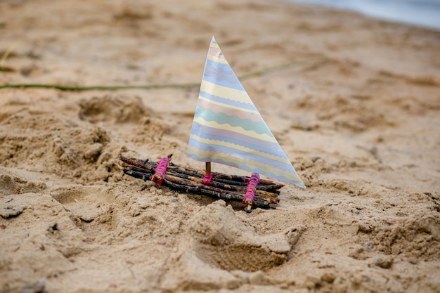 sandy boat toy