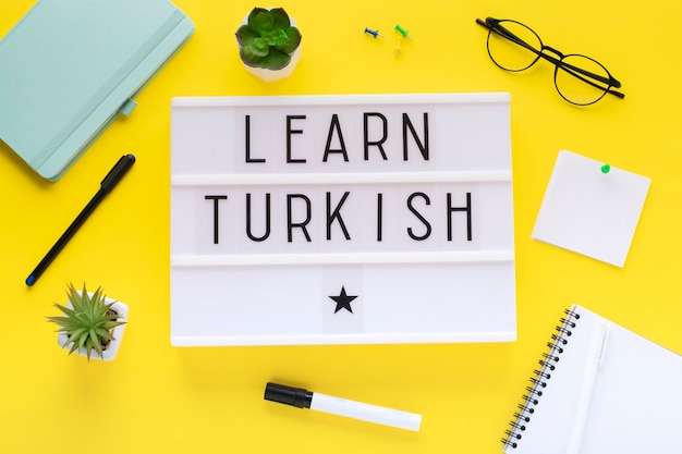 Belajar bahasa Turki