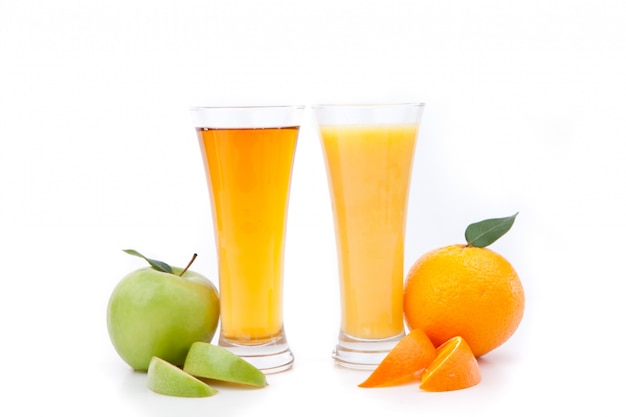 premium-photo-orange-juice-and-apple-juice