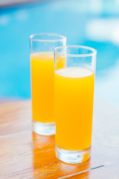 オレンジジュースグラス 無料の写真