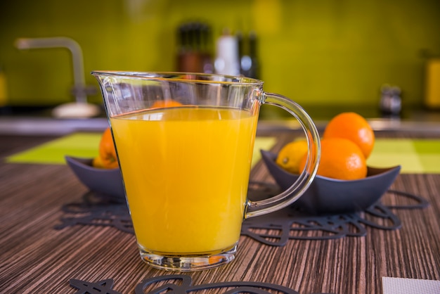 Premium Photo Orange Juice In Pitcher And Oranges Healthy Eating