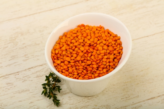 Premium Photo | Orange lentil