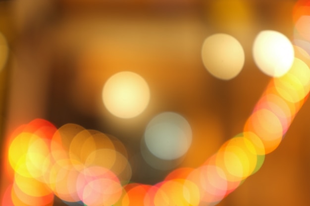 Premium Photo Orange Sweet Bokeh Out Of Focus Background