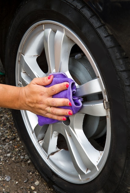 car wash tire guide