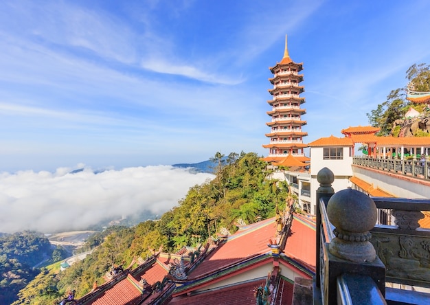 Premium Photo | Pagoda at chin swee temple, genting highland