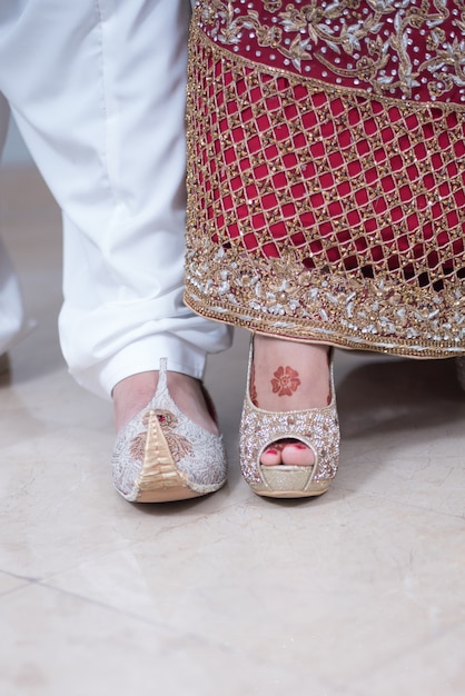 pakistani wedding shoes