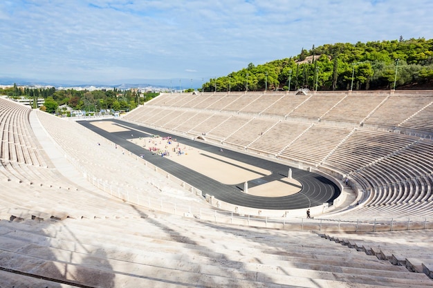 Premium Photo | The panathenaic stadium also known as kallimarmaro is a ...