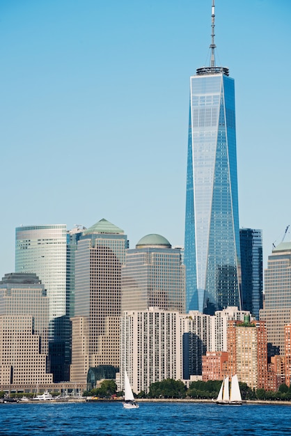 Panorama of new york city | Premium Photo