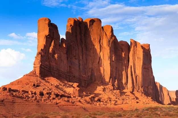 Premium Photo | Panorama with famous buttes of monument valley from ...