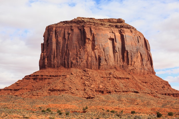 Premium Photo | Panorama with famous buttes of monument valley from ...