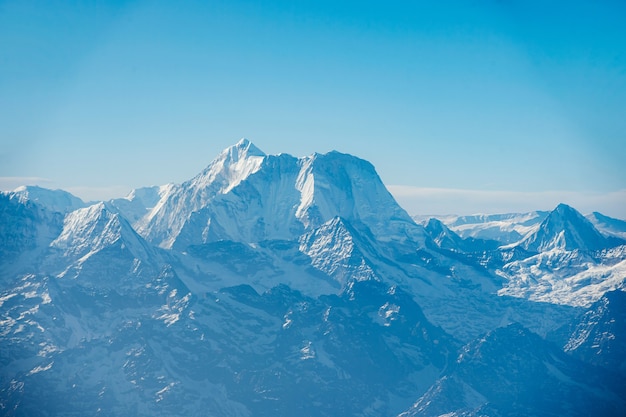 Premium Photo Panoramic View Of Mount Everest Himalayas Napal