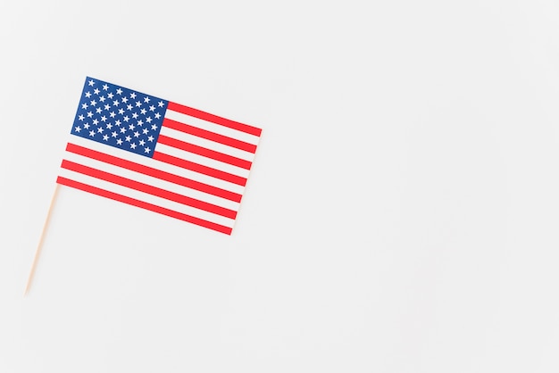 Free Photo | Paper flag of united states of america