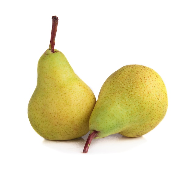 Premium Photo | Pears isolated on white background