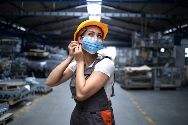 Free Photo | People on work obliged to wear face protection mask