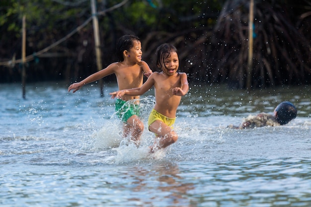 Premium Photo | Philippines cebu island may filipino children have fun ...