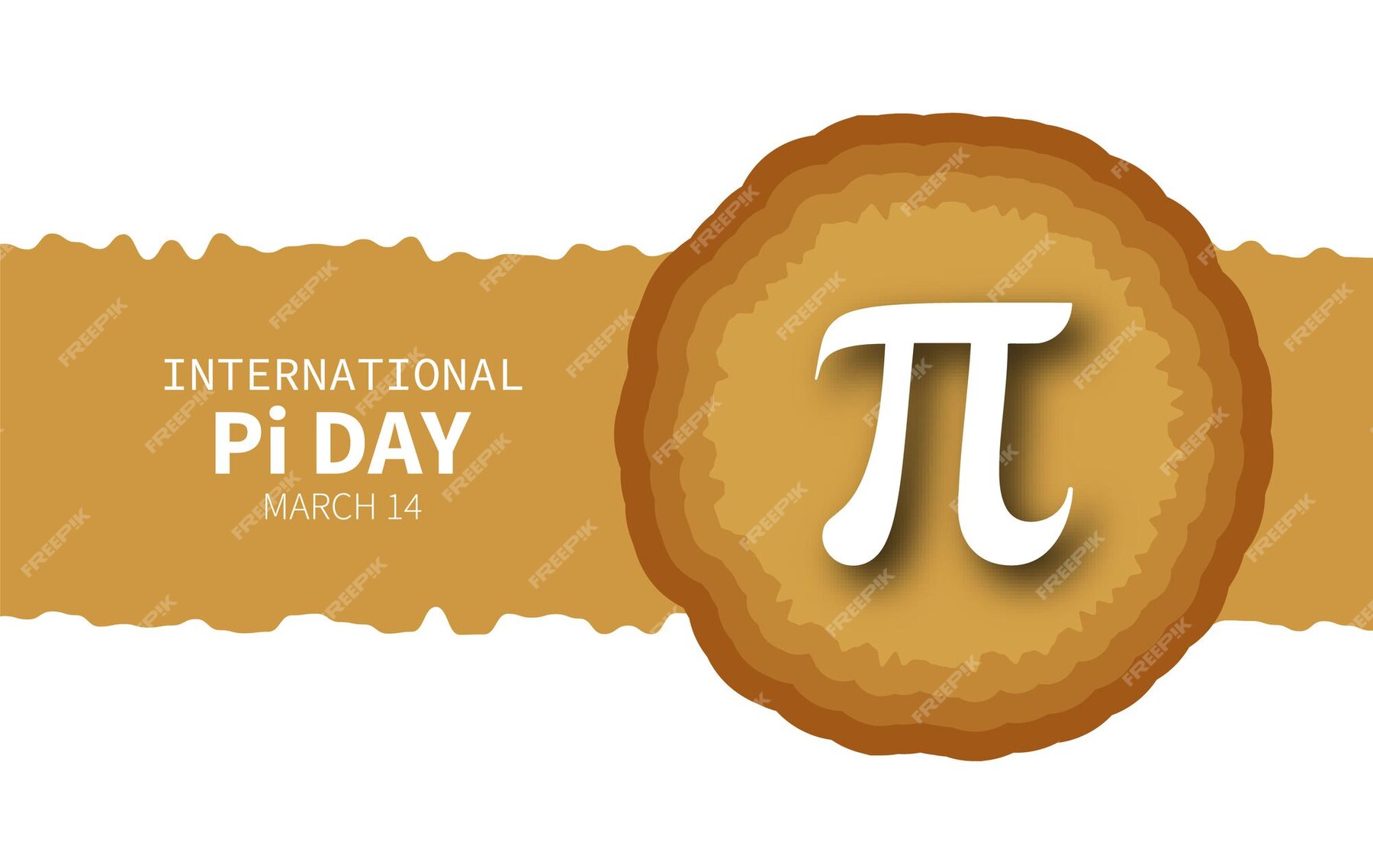 Premium Photo Pi day international pie day 14 march with pie symbols